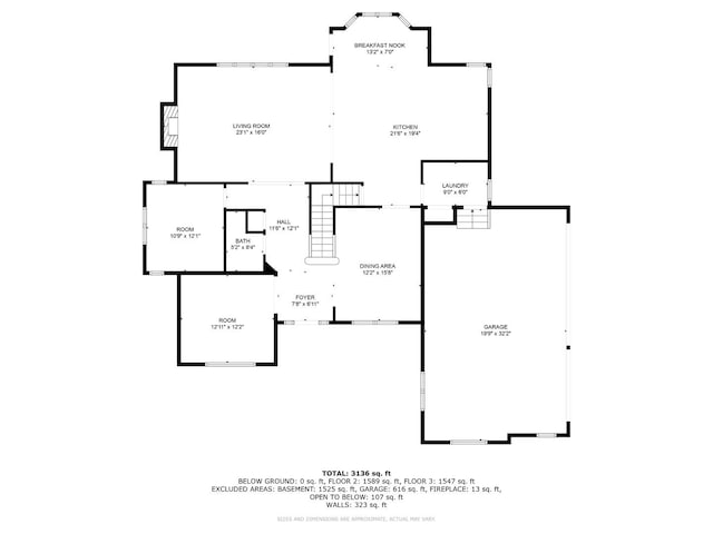 552 Waters Edge Dr, South Elgin, IL 60177 - view of property floor plan