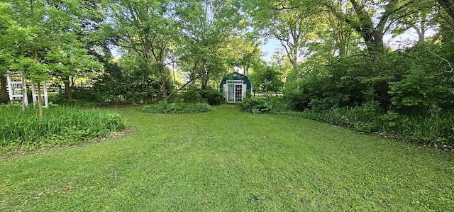2S720 Nelson Lake Rd, Batavia, IL 60510 - view of grassy yard featuring an outdoor structure