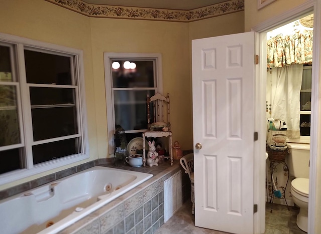 2S720 Nelson Lake Rd, Batavia, IL 60510 - full bathroom featuring toilet and a tub with jets