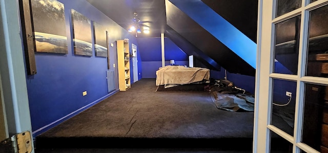 2S720 Nelson Lake Rd, Batavia, IL 60510 - carpeted bedroom featuring lofted ceiling