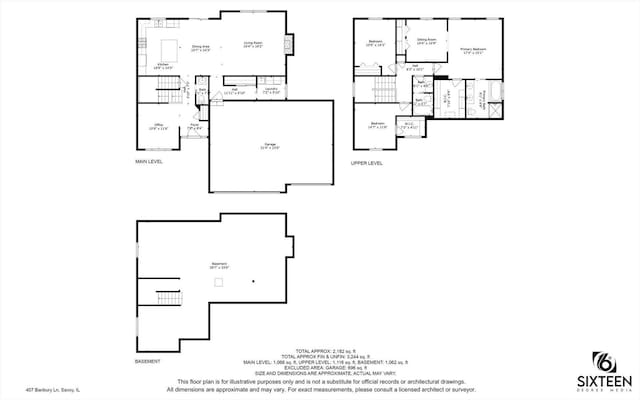 407 Banbury Ln, Savoy, IL 61874 - view of floor plan / room layout