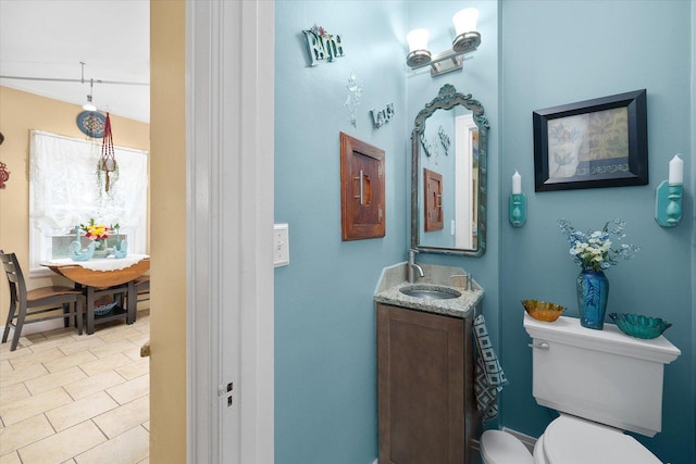 233 S Elmwood Dr, Aurora, IL 60506 - bathroom with vanity and tile patterned flooring