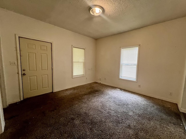 1205 W Beech St, Urbana, IL 61801 - carpeted spare room with a textured ceiling and baseboards