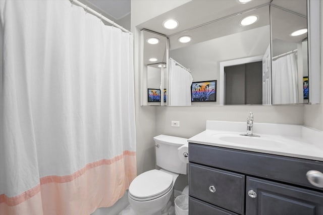 2500 N Seminary Ave Unit 4W, Chicago, IL 60614 - full bath featuring vanity and recessed lighting