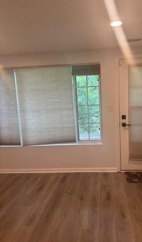 5387 Elizabeth Pl Unit 1302, Rolling Meadows, IL 60008 - empty room featuring wood finished floors and baseboards