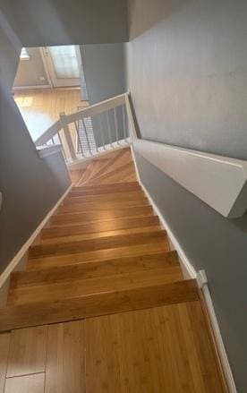 5387 Elizabeth Pl Unit 1302, Rolling Meadows, IL 60008 - stairway with wood finished floors and baseboards