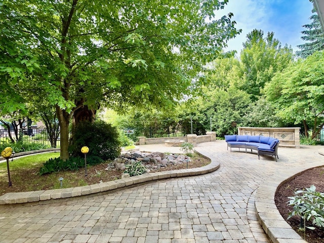 249 Jervey Ln, Bartlett, IL 60103 - view of patio / terrace featuring an outdoor hangout area