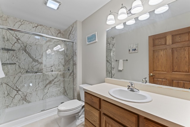 925 Magnolia Dr, Bourbonnais, IL 60914 - full bath with a marble finish shower and vanity