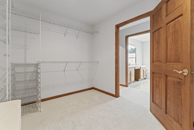 925 Magnolia Dr, Bourbonnais, IL 60914 - spacious closet with light colored carpet