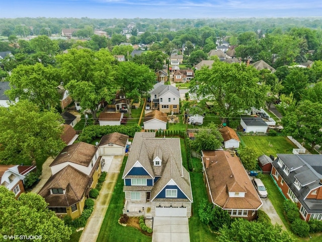411 S Berkley Ave, Elmhurst, IL 60126 - aerial view of residential area