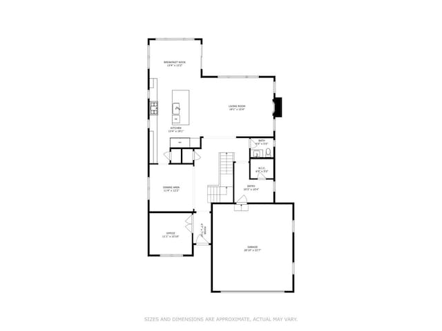 411 S Berkley Ave, Elmhurst, IL 60126 - view of property floor plan