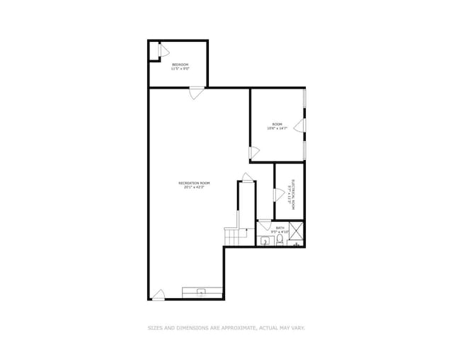 411 S Berkley Ave, Elmhurst, IL 60126 - view of room layout