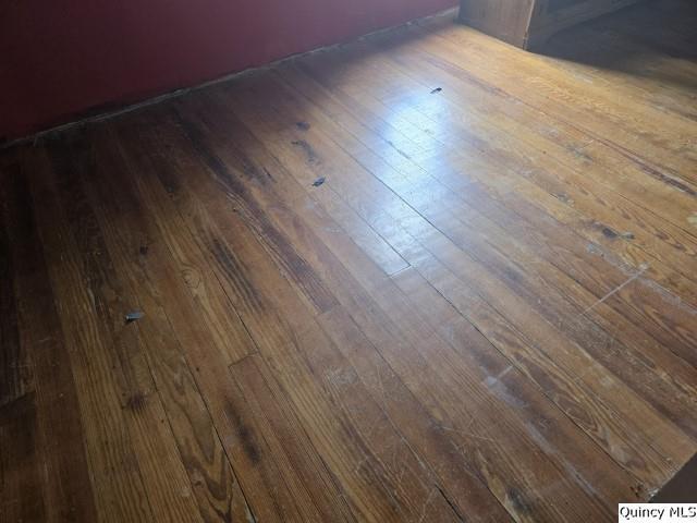 200 S Gillham, West Point, IL 62380 - detailed view of wood finished floors