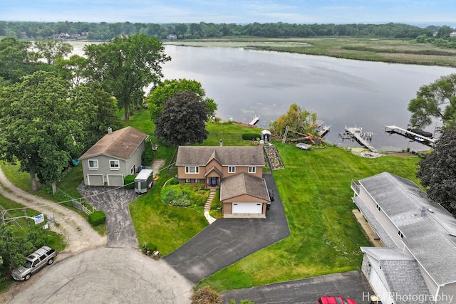 27892 W Bayview Dr, Ingleside, IL 60041 - view of subject property with a large body of water