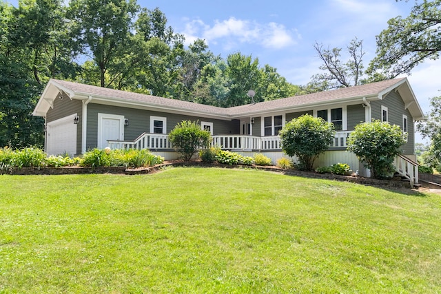 43 Coffman Ln, Plano, IL 60545 - single story home with a garage and a front lawn