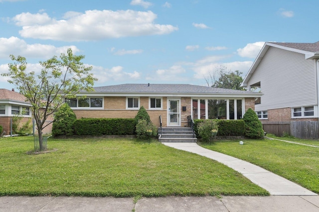 9333 Kildare Ave, Skokie, IL 60076 - single story home with brick siding