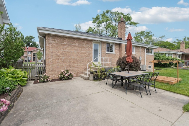 9333 Kildare Ave, Skokie, IL 60076 - view of patio featuring outdoor dining space