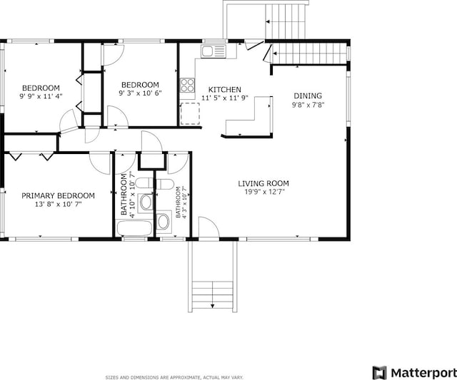 9333 Kildare Ave, Skokie, IL 60076 - view of property floor plan