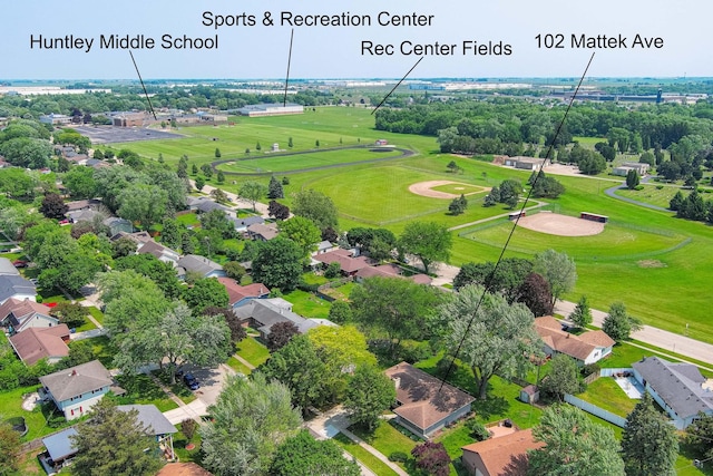 102 Mattek Ave, Dekalb, IL 60115 - aerial view of residential area