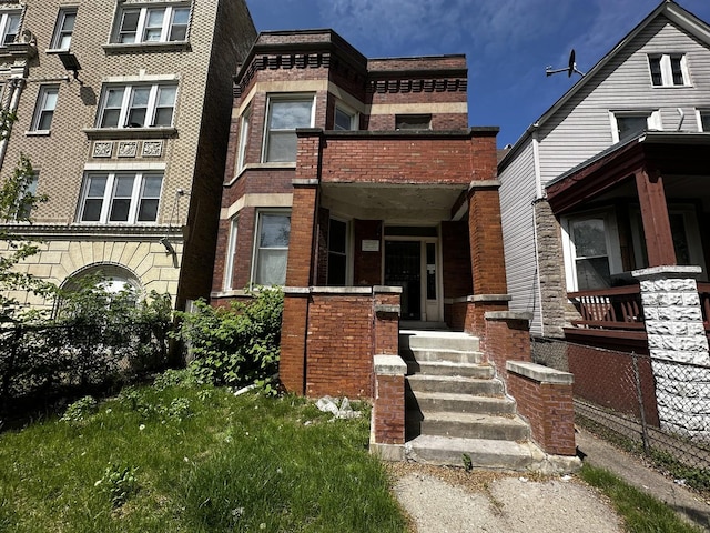 7142 S Lowe Ave, Chicago, IL 60621 - view of front of home with brick siding
