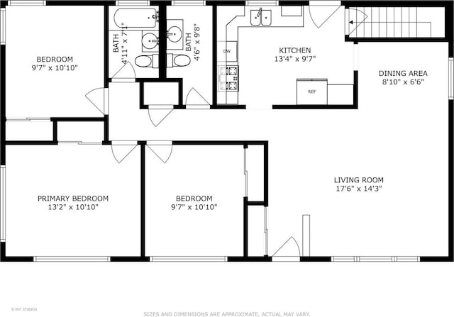 135 Flora Ave, Glenview, IL 60025 - view of home floor plan