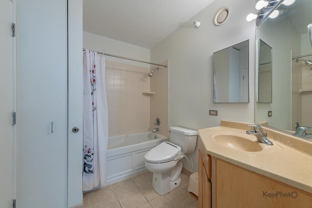 222 N Columbus Dr Unit 912, Chicago, IL 60601 - full bathroom with tile patterned flooring, shower / tub combo, and vanity