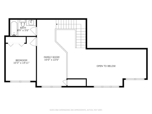 view of home floor plan