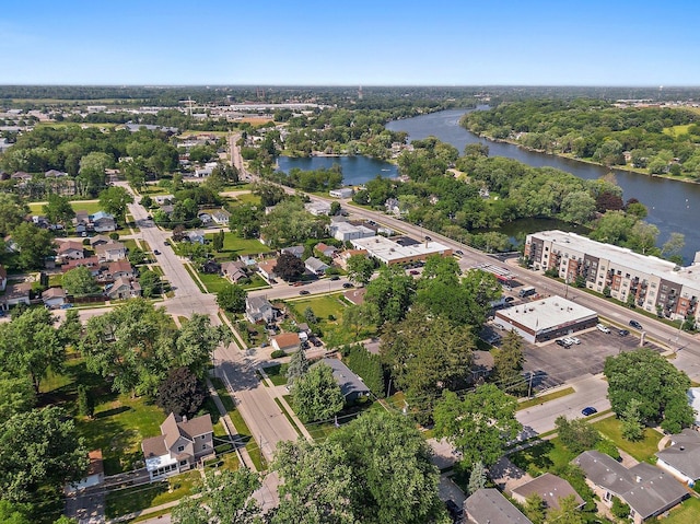 300 Stone St, South Elgin, IL 60177 - drone / aerial view of a large body of water