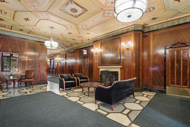 1640 E 50th St Unit 13B, Chicago, IL 60615 - common area featuring wood walls