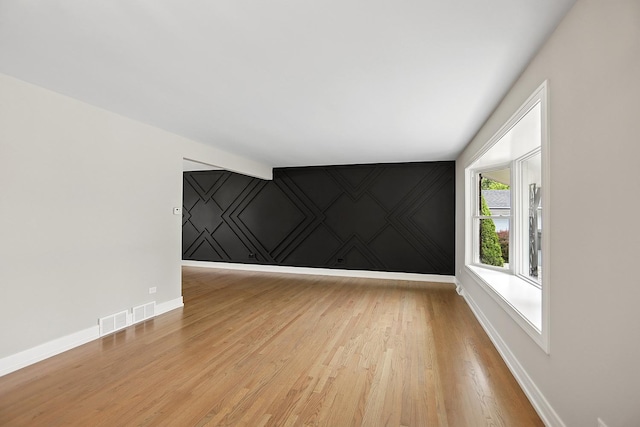 232 S Walnut St, Glenwood, IL 60425 - unfurnished room featuring baseboards and wood finished floors