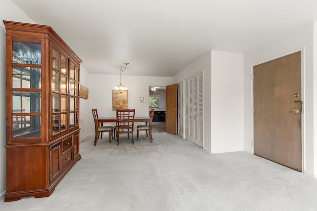 2620 Central Dr Unit 2S, Flossmoor, IL 60422 - dining room featuring light carpet