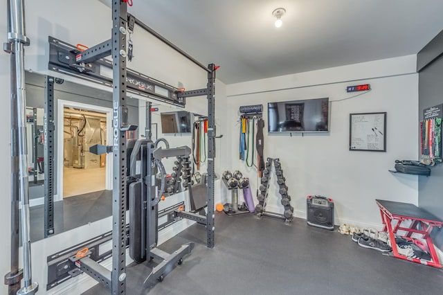 25320 W Alison Rd, Plainfield, IL 60586 - gym with baseboards