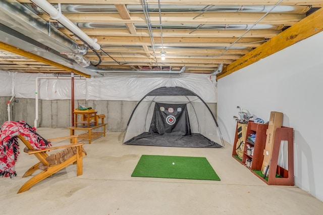 25320 W Alison Rd, Plainfield, IL 60586 - view of unfinished basement