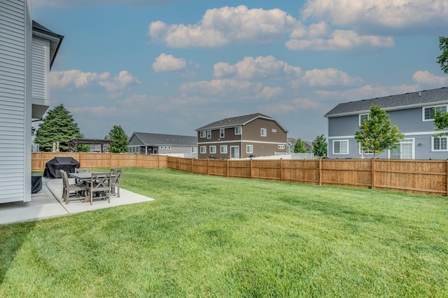 25320 W Alison Rd, Plainfield, IL 60586 - fenced backyard featuring a patio and a residential view
