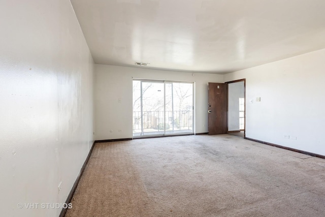 1415 W 123rd St, Calumet Park, IL 60827 - empty room featuring carpet and baseboards