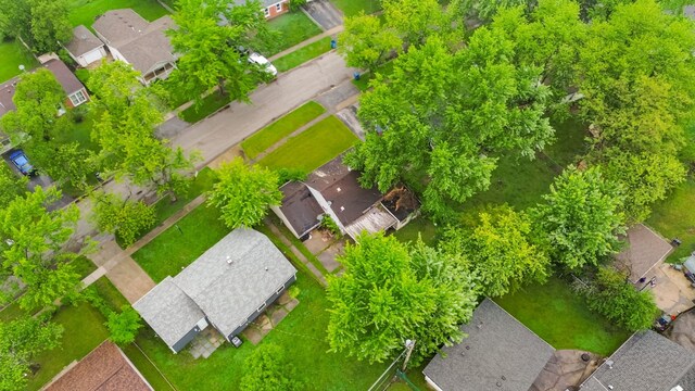 2124 218th St, Sauk Village, IL 60411 - aerial perspective of suburban area