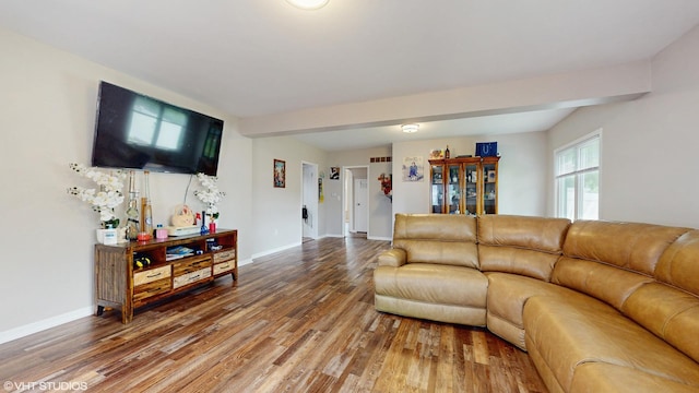 354 Millard Ave, Crystal Lake, IL 60014 - living area with light wood-style flooring and baseboards
