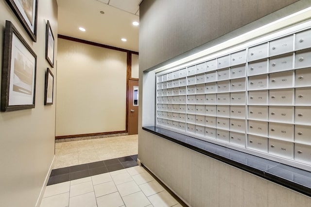 222 N Columbus Dr Unit 1405, Chicago, IL 60601 - view of home's community featuring mail area and recessed lighting