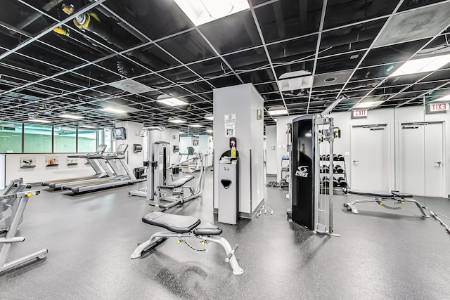222 N Columbus Dr Unit 1405, Chicago, IL 60601 - view of exercise room