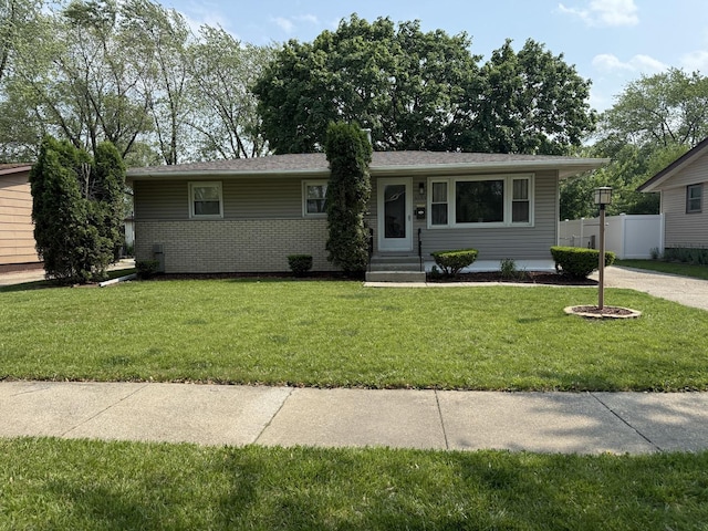 3033 189th St, Lansing, IL 60438 - ranch-style house featuring brick siding