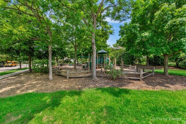 609 Cary Woods Cir, Cary, IL 60013 - view of community jungle gym