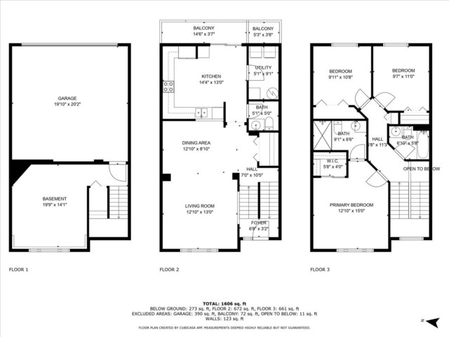 609 Cary Woods Cir, Cary, IL 60013 - view of room layout