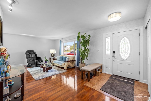 209 Surrey Dr, Carol Stream, IL 60188 - entryway featuring wood finished floors