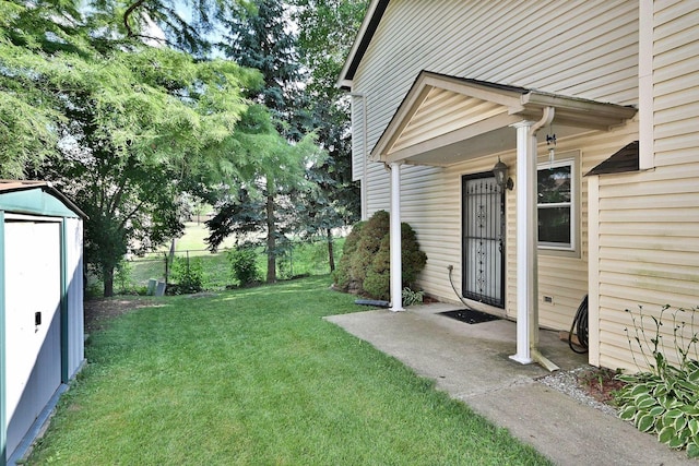 1340 Charger Ct, Carol Stream, IL 60188 - view of yard with a storage unit
