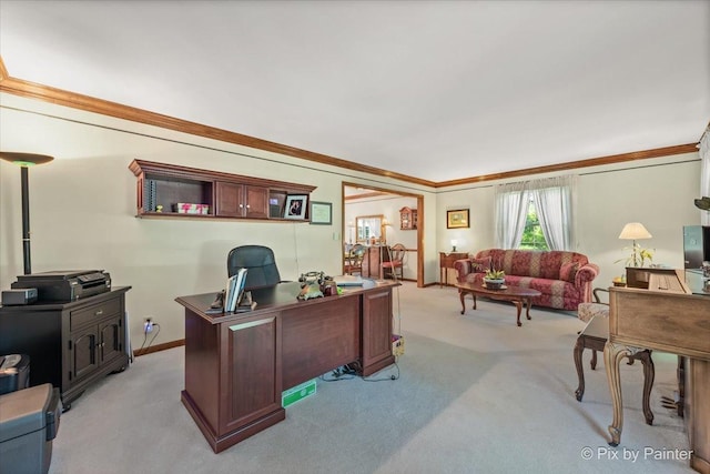 2N445 Beith Rd, Elburn, IL 60119 - office space featuring light colored carpet and ornamental molding