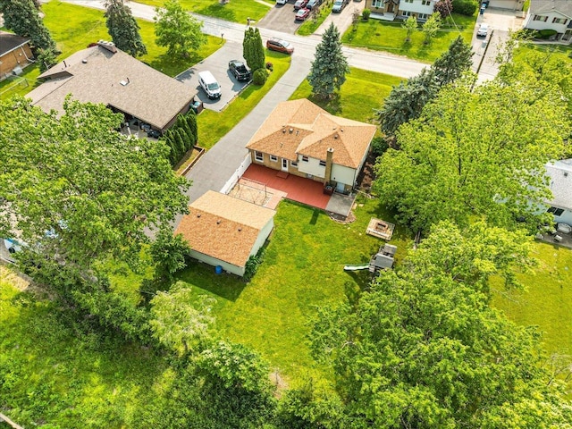 145 N Oakleaf Dr, Addison, IL 60101 - aerial view of property and surrounding area