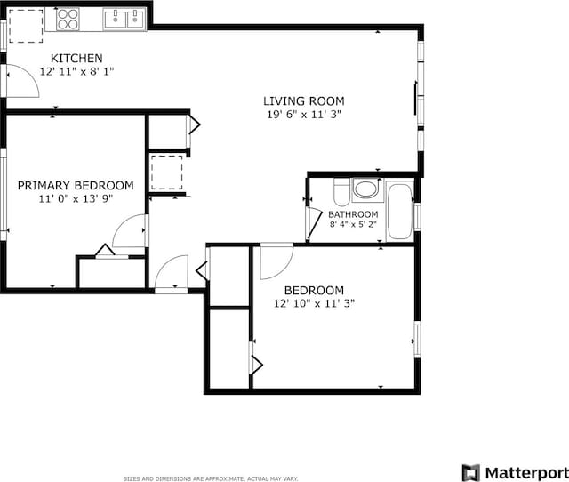 2554 W Rosemont Ave Unit 3, Chicago, IL 60659 - view of home floor plan