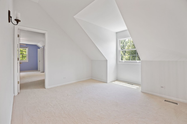 2319 Cloverdale Rd, Naperville, IL 60564 - additional living space featuring vaulted ceiling and carpet flooring