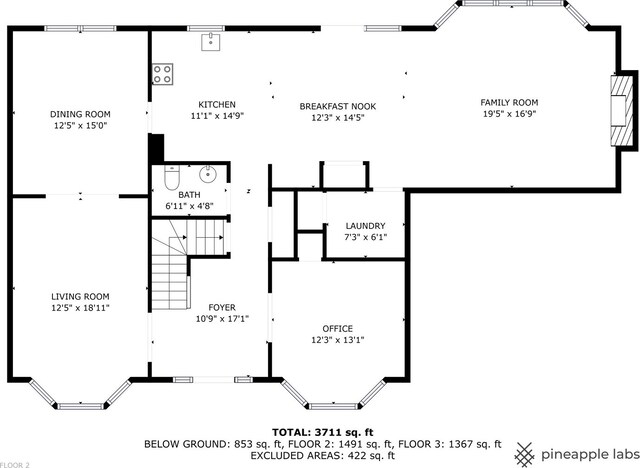 2319 Cloverdale Rd, Naperville, IL 60564 - view of room layout