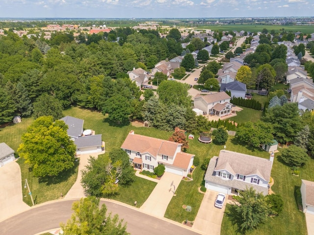 1608 Surrey St, Normal, IL 61761 - aerial view of property's location with nearby suburban area